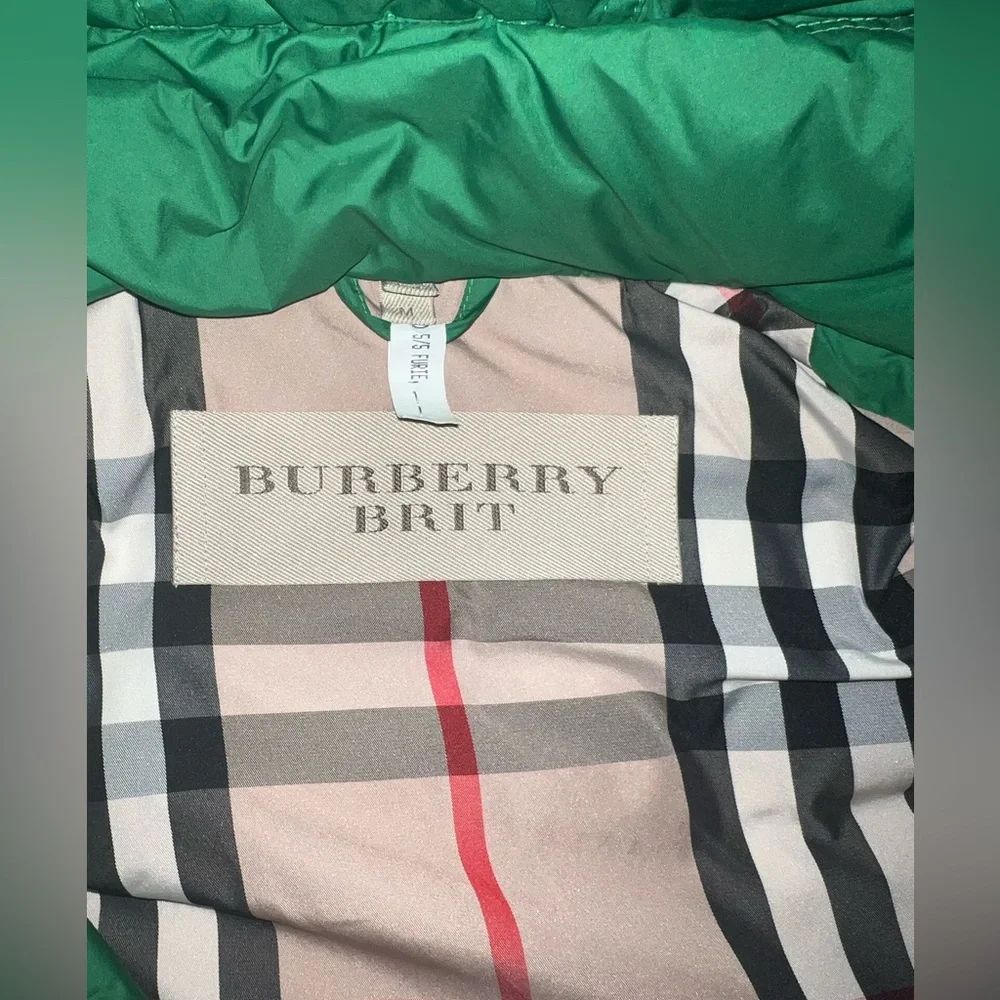 💚 Burberry Britt Down puffer jacket - Picture 5 of 11